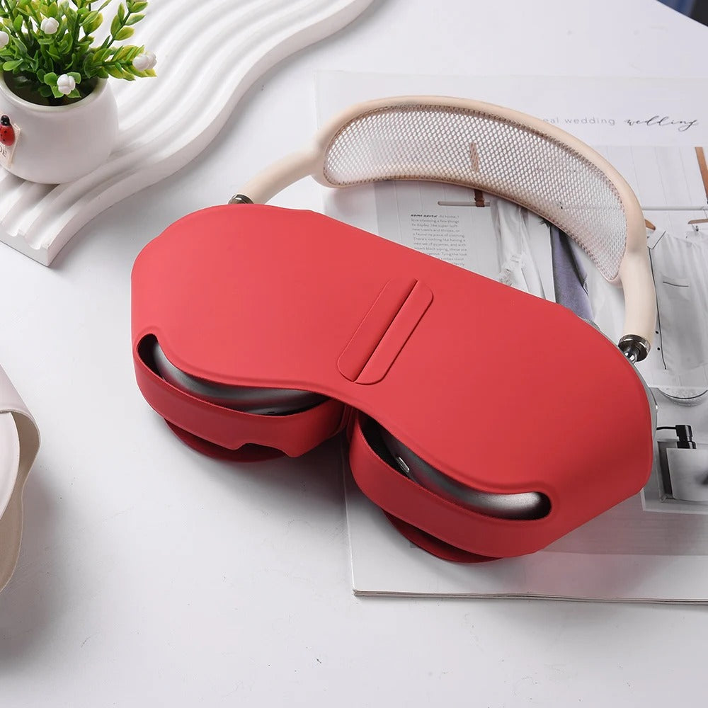 Premium AirPods Max High-Quality Leather Headphone Case, Scratch-Resistant Protective Cover with Smart Sleep Mode