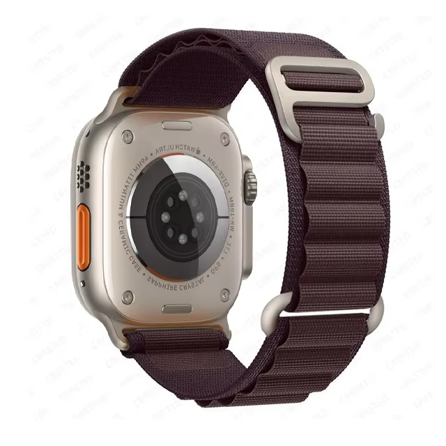 Premium Apple Watch Alpine Loop Strap, Durable Nylon Rugged Band for 49mm 45mm 44mm 42mm 41mm