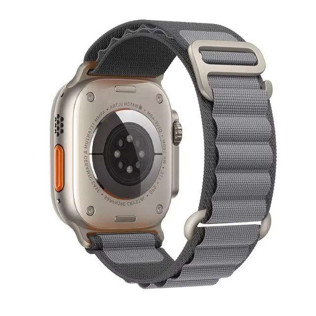 Premium Apple Watch Alpine Loop Strap, Durable Nylon Rugged Band for 49mm 45mm 44mm 42mm 41mm