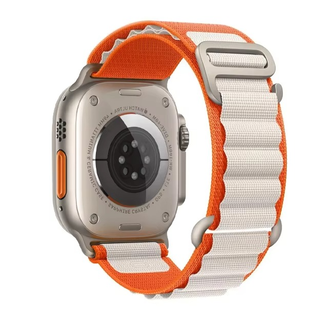 Premium Apple Watch Alpine Loop Strap, Durable Nylon Rugged Band for 49mm 45mm 44mm 42mm 41mm
