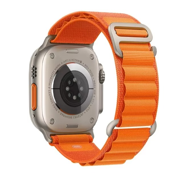 Premium Apple Watch Alpine Loop Strap, Durable Nylon Rugged Band for 49mm 45mm 44mm 42mm 41mm