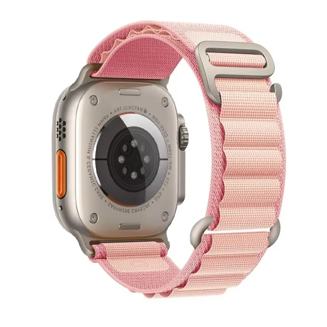 Premium Apple Watch Alpine Loop Strap, Durable Nylon Rugged Band for 49mm 45mm 44mm 42mm 41mm
