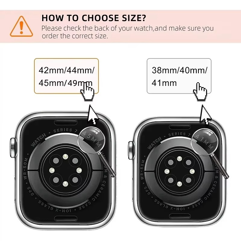 Premium Apple Watch Alpine Loop Strap, Durable Nylon Rugged Band for 49mm 45mm 44mm 42mm 41mm