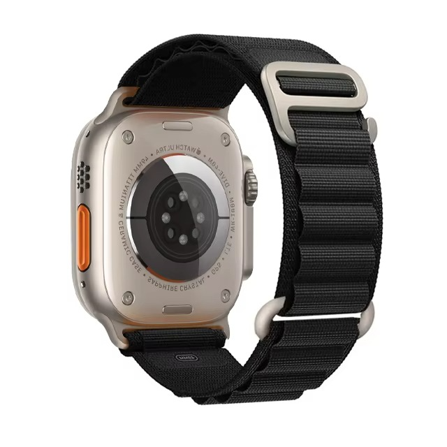Premium Apple Watch Alpine Loop Strap, Durable Nylon Rugged Band for 49mm 45mm 44mm 42mm 41mm