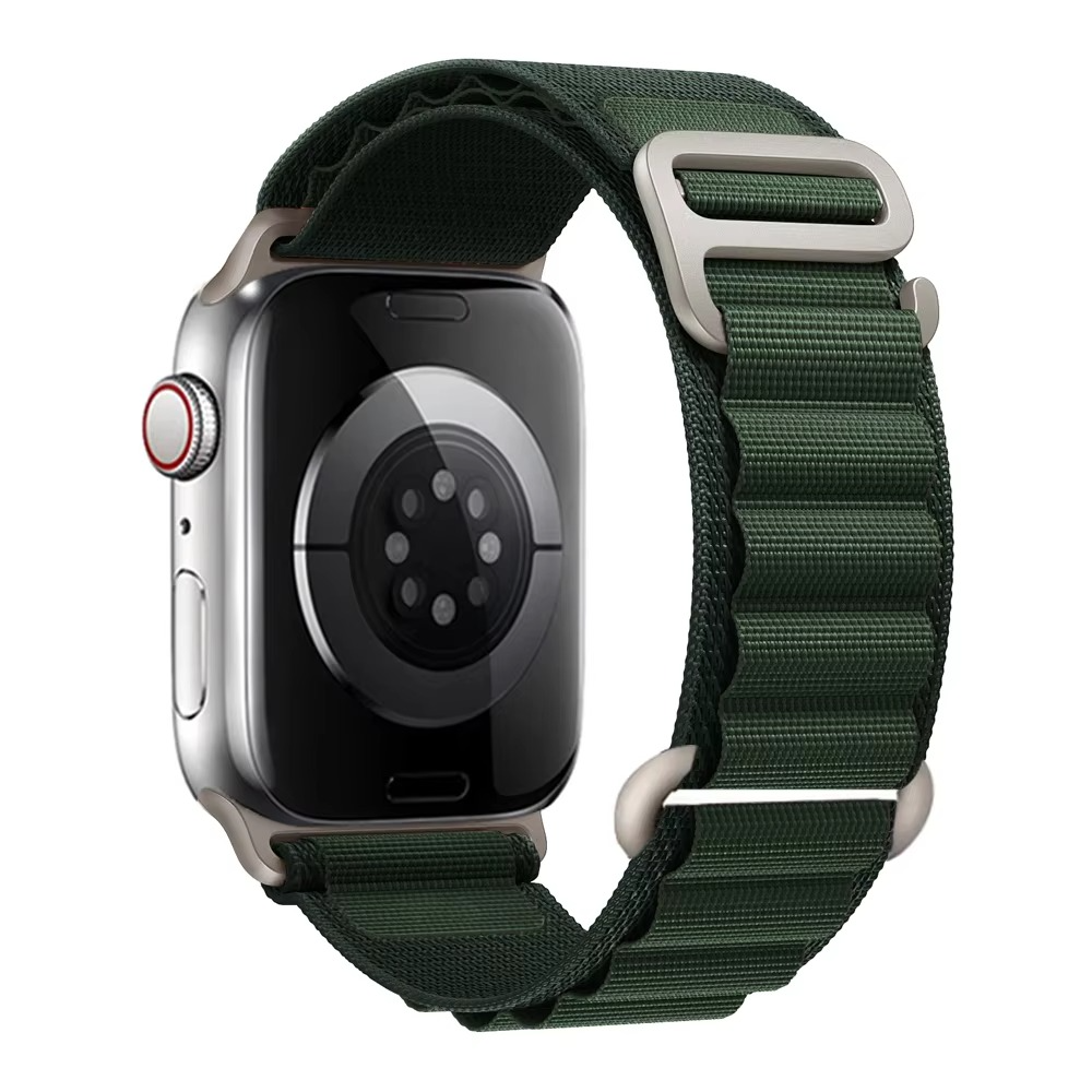 Premium Apple Watch Alpine Loop Strap, Durable Nylon Rugged Band for 49mm 45mm 44mm 42mm 41mm