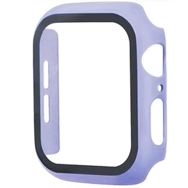 Premium Apple Watch Glass Case & Screen Protector Cover, Full Protection Housing for Series Watches 38mm–45mm