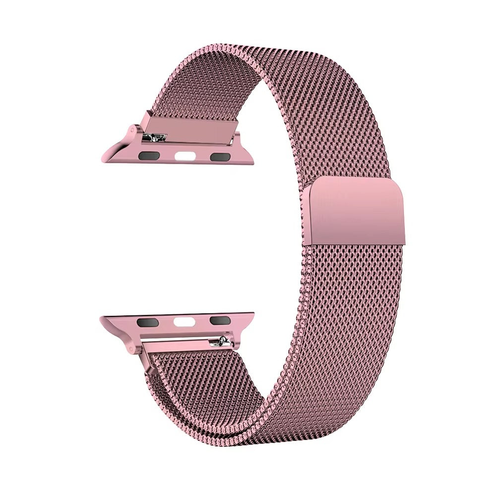 Premium Apple Watch Milanese Loop Band, Stainless Steel Mesh Strap for Ultra & Series Models 38mm–49mm