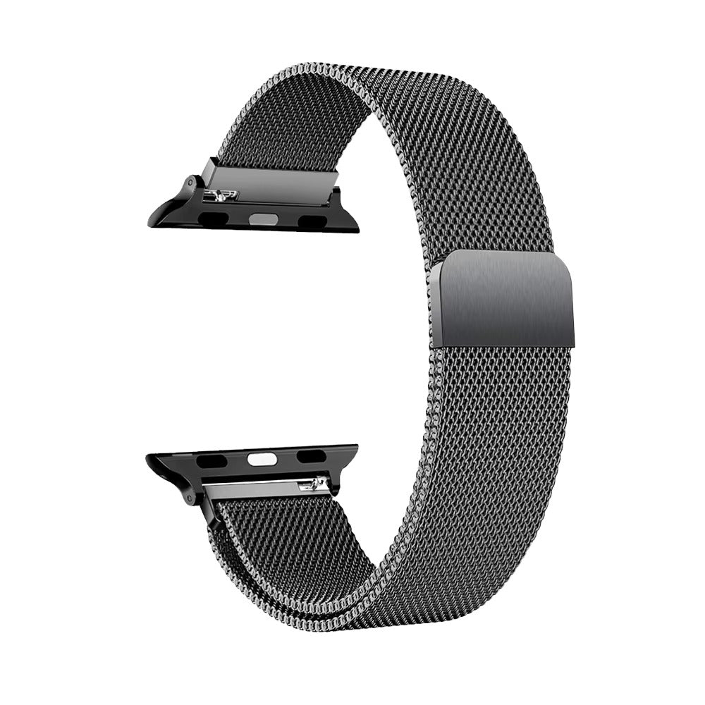 Premium Apple Watch Milanese Loop Band, Stainless Steel Mesh Strap for Ultra & Series Models 38mm–49mm
