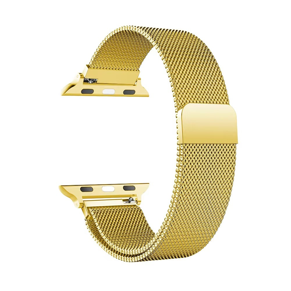 Premium Apple Watch Milanese Loop Band, Stainless Steel Mesh Strap for Ultra & Series Models 38mm–49mm