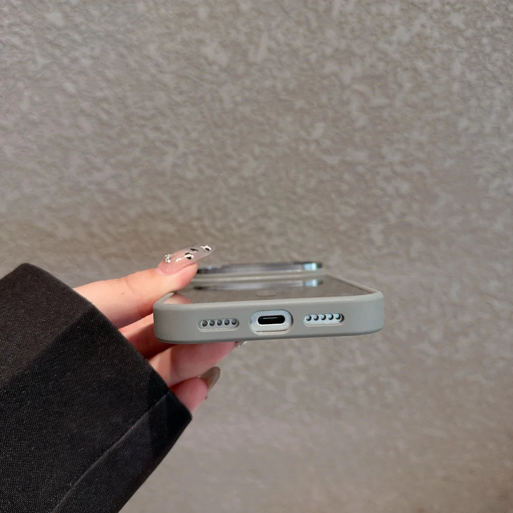 Premium iPhone Case — MagSafe Clear Shockproof Anti-Fingerprint Cover with Slim Grip Design and Wireless-Charging Support