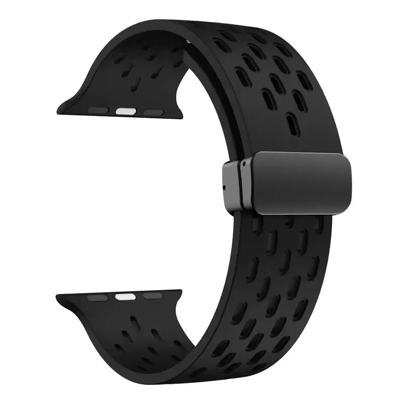 Premium Silicone Strap For Apple Watch, Durable Sport Watch Band for Ultra & Series Models 38mm–49mm