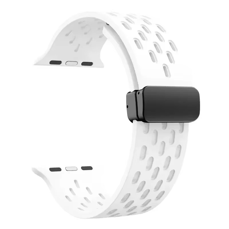 Premium Silicone Strap For Apple Watch, Durable Sport Watch Band for Ultra & Series Models 38mm–49mm