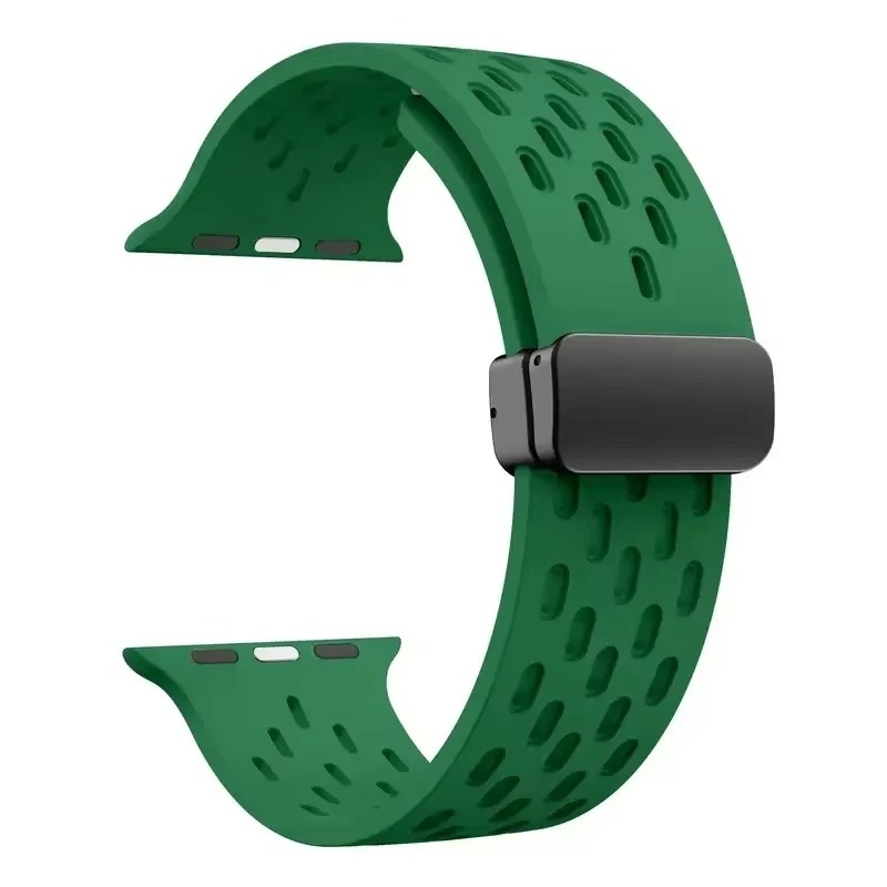 Premium Silicone Strap For Apple Watch, Durable Sport Watch Band for Ultra & Series Models 38mm–49mm