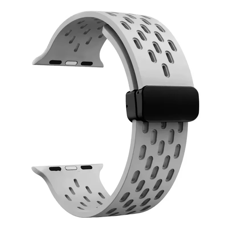 Premium Silicone Strap For Apple Watch, Durable Sport Watch Band for Ultra & Series Models 38mm–49mm