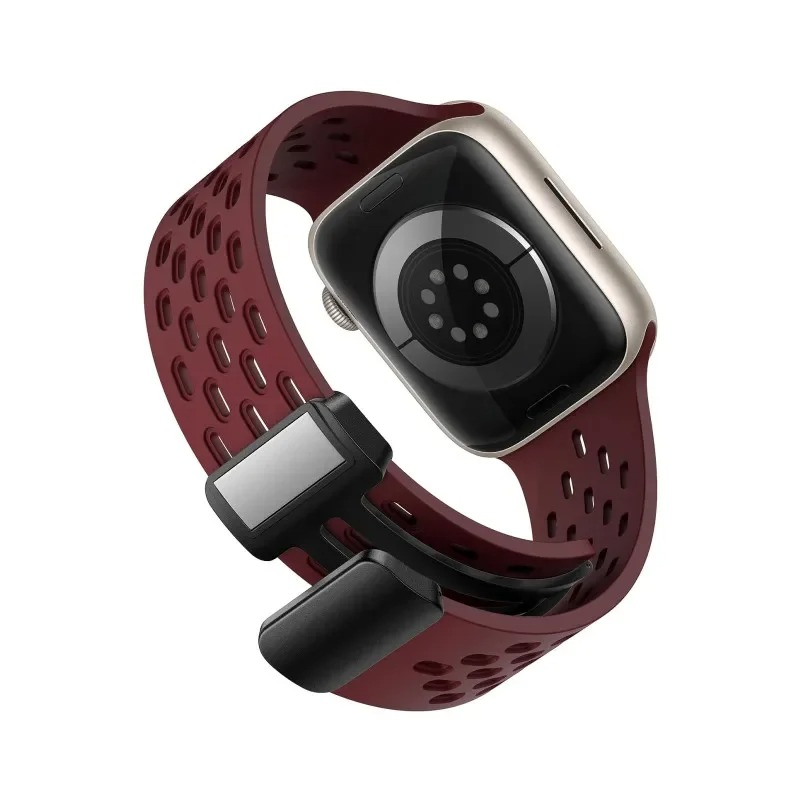 Premium Silicone Strap For Apple Watch, Durable Sport Watch Band for Ultra & Series Models 38mm–49mm