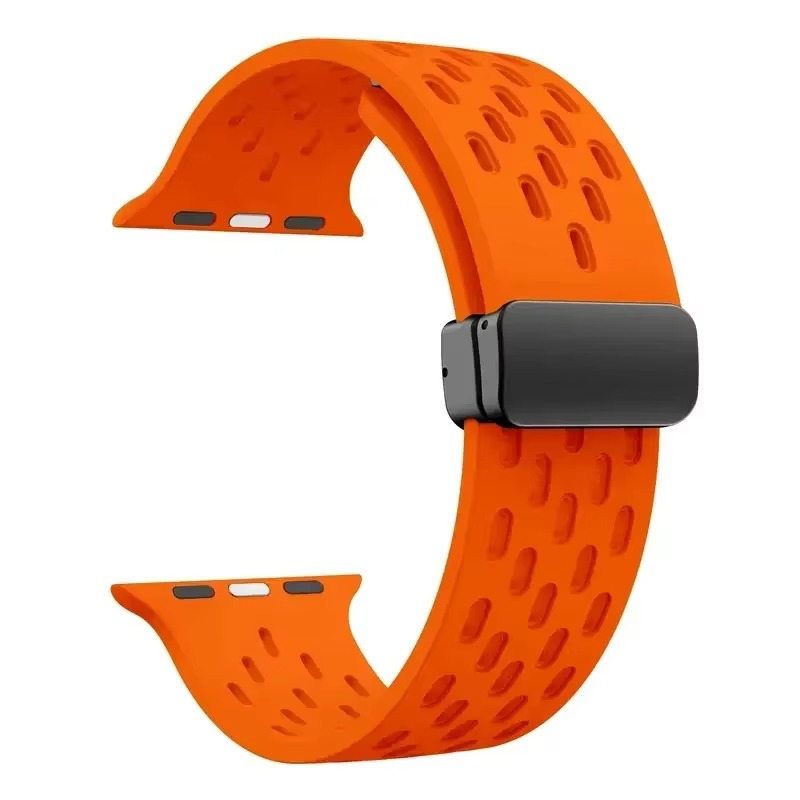 Premium Silicone Strap For Apple Watch, Durable Sport Watch Band for Ultra & Series Models 38mm–49mm
