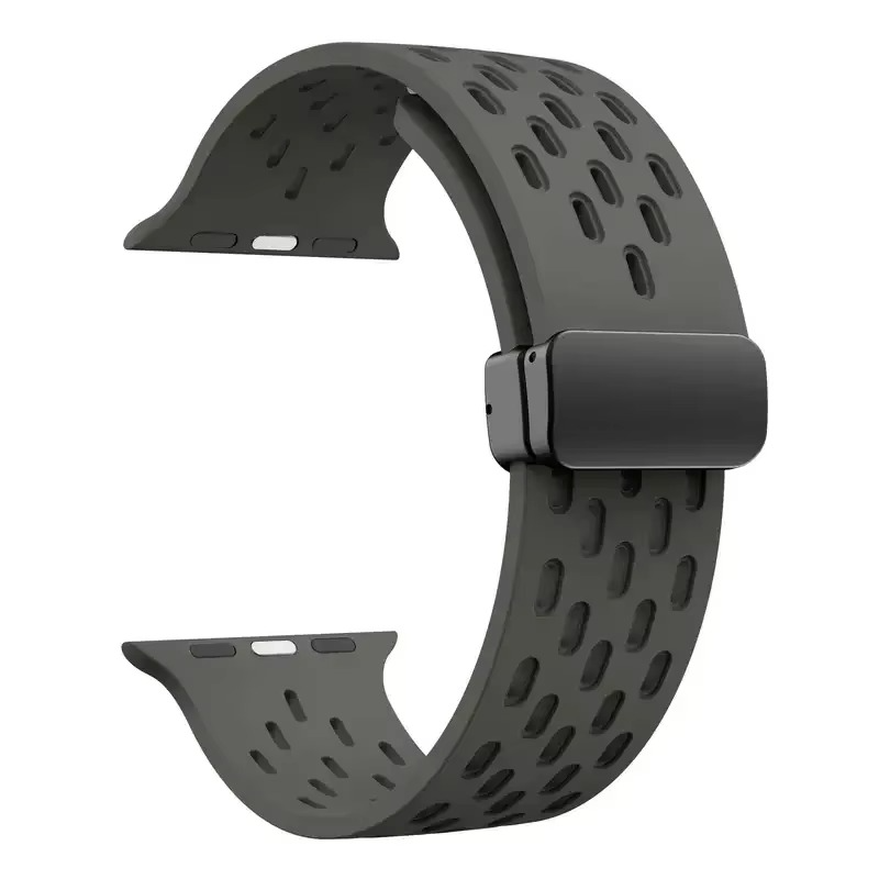 Premium Silicone Strap For Apple Watch, Durable Sport Watch Band for Ultra & Series Models 38mm–49mm