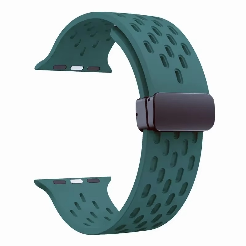Premium Silicone Strap For Apple Watch, Durable Sport Watch Band for Ultra & Series Models 38mm–49mm