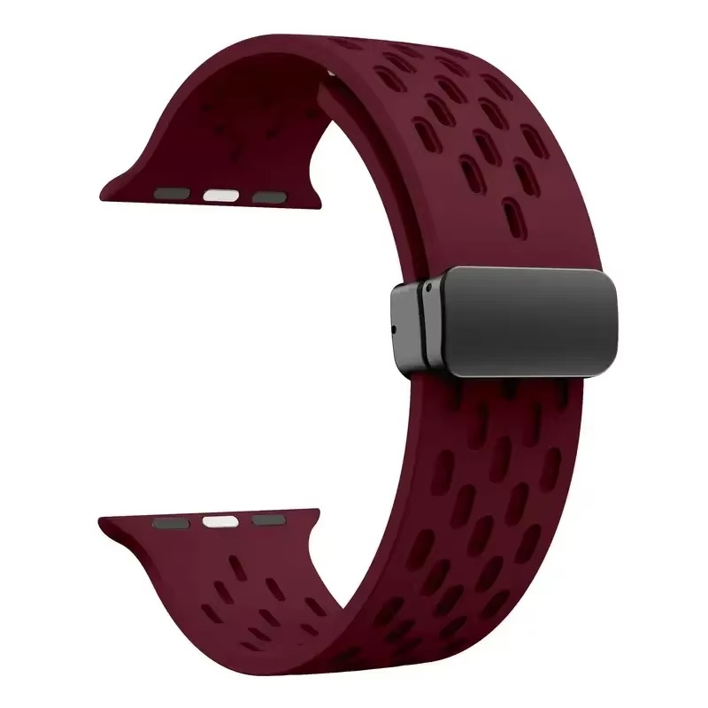 Premium Silicone Strap For Apple Watch, Durable Sport Watch Band for Ultra & Series Models 38mm–49mm