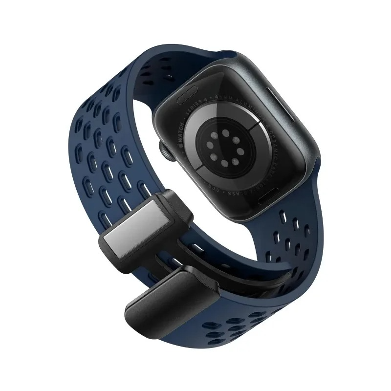 Premium Silicone Strap For Apple Watch, Durable Sport Watch Band for Ultra & Series Models 38mm–49mm