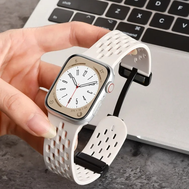 Premium Silicone Strap For Apple Watch, Durable Sport Watch Band for Ultra & Series Models 38mm–49mm
