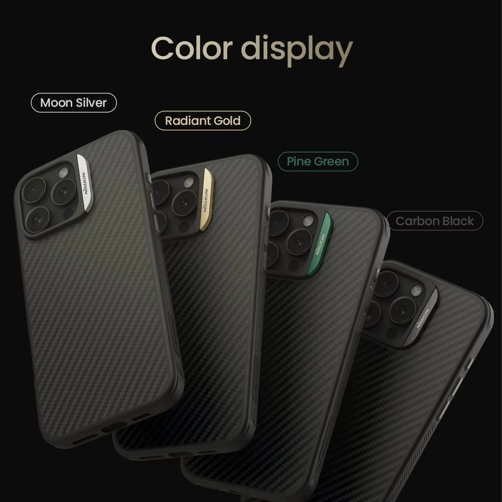 Premium iPhone Case — CarboProp Magnetic TPU+PC Cover with Lens Holder, Shockproof Protective Shell & MagSafe-Compatible Design