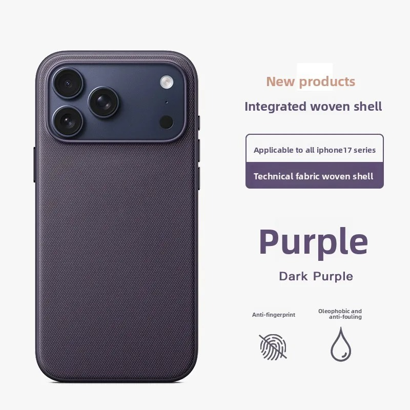Premium iPhone Case — MagSafe Magnetic Business Cover with Wireless Charging, Full Protection, Durable Polyester Fiber Design