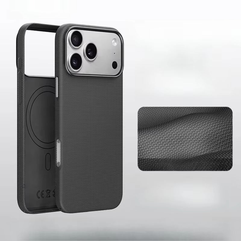 Premium iPhone Case — MagSafe Strong Magnetic Leather Cover with Wireless Charging, Shockproof Protection, Durable Artificial Leather Design