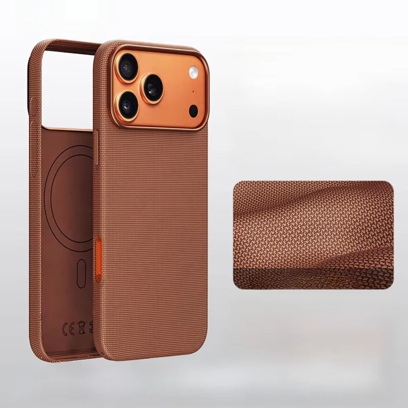 Premium iPhone Case — MagSafe Strong Magnetic Leather Cover with Wireless Charging, Shockproof Protection, Durable Artificial Leather Design