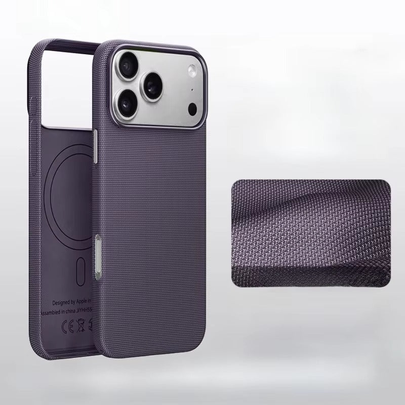 Premium iPhone Case — MagSafe Strong Magnetic Leather Cover with Wireless Charging, Shockproof Protection, Durable Artificial Leather Design