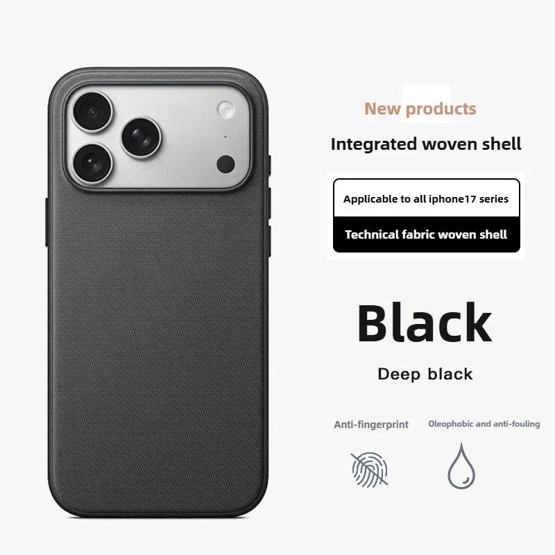 Premium iPhone Case — MagSafe Strong Magnetic Leather Cover with Wireless Charging, Shockproof Protection, Durable Artificial Leather Design