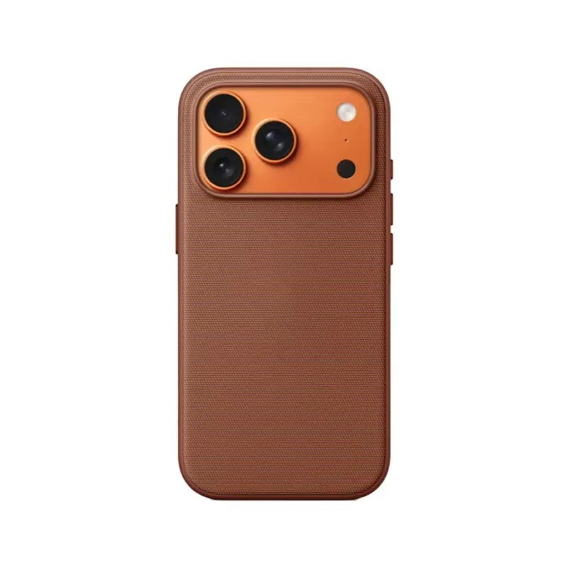Premium iPhone Case — Woven MagSafe Strong Magnetic Cover with Wireless Charging, Anti-Fingerprint Non-Slip Waterproof Fabric Design