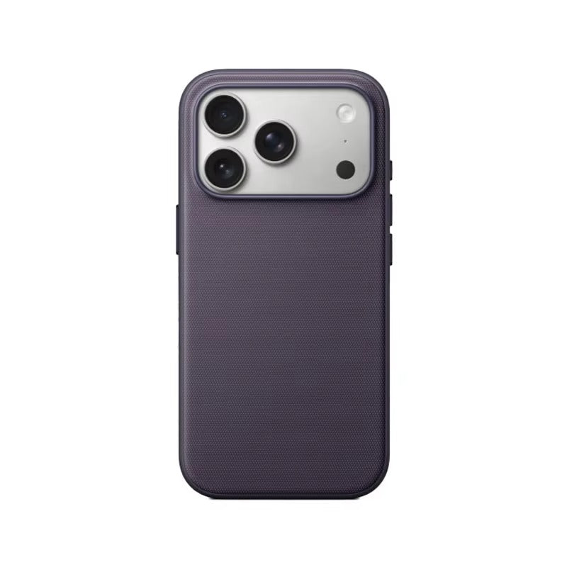 Premium iPhone Case — Woven MagSafe Strong Magnetic Cover with Wireless Charging, Anti-Fingerprint Non-Slip Waterproof Fabric Design