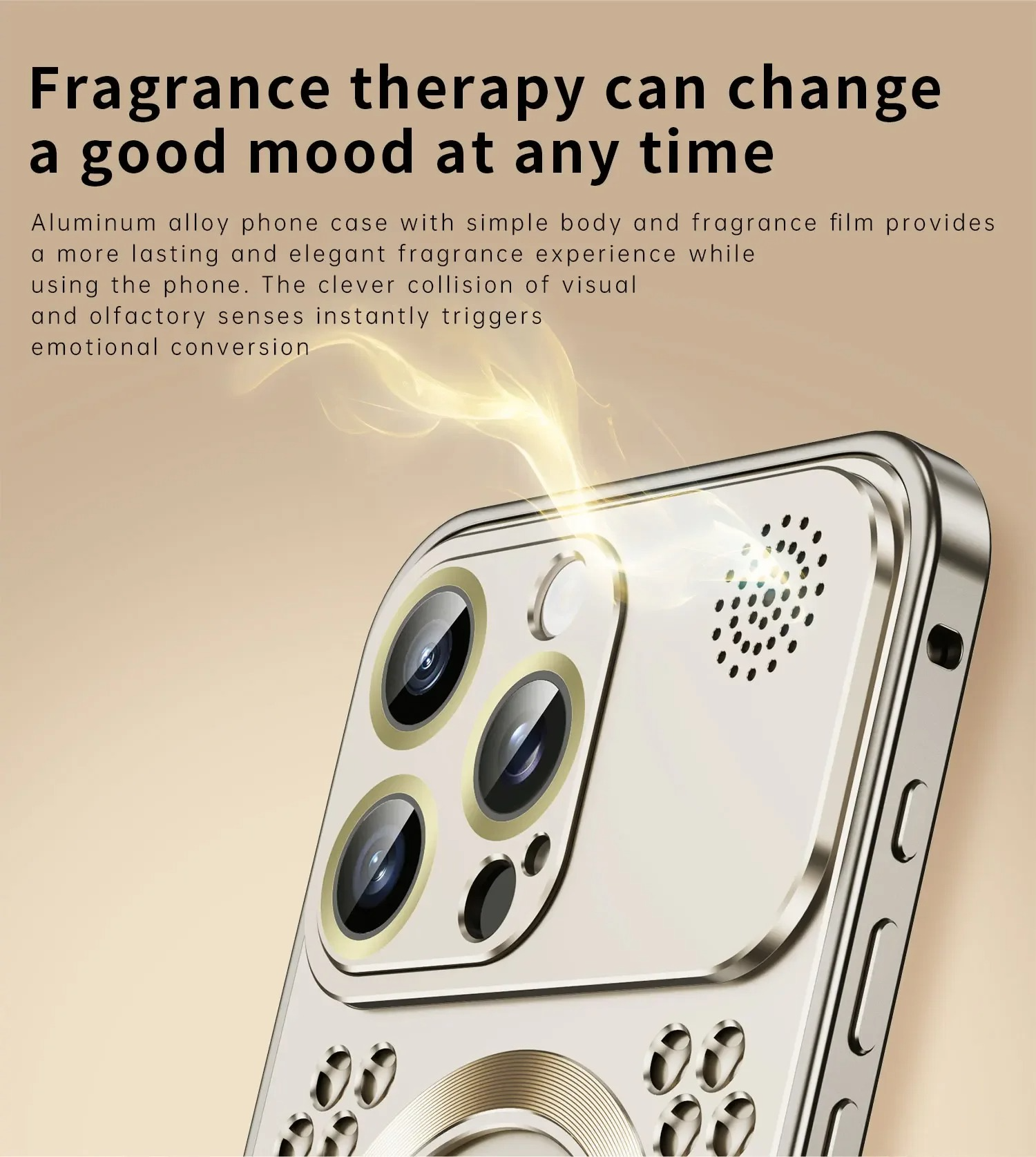 Premium iPhone Case — Heat Dissipation Magnetic Aluminum Cover with MagSafe Compatibility, Dual-Layer Shockproof Design and Slim Scratch-Resistant Protective Finish