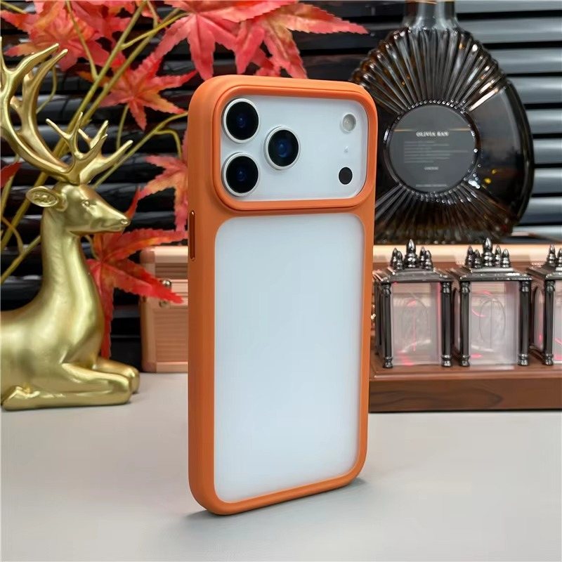 Rugged iPhone Case — Magnetic Shockproof Matte Hybrid Armor Cover with Camera Protection, Active Touch Buttons and Anti-Fingerprint Hard Shell