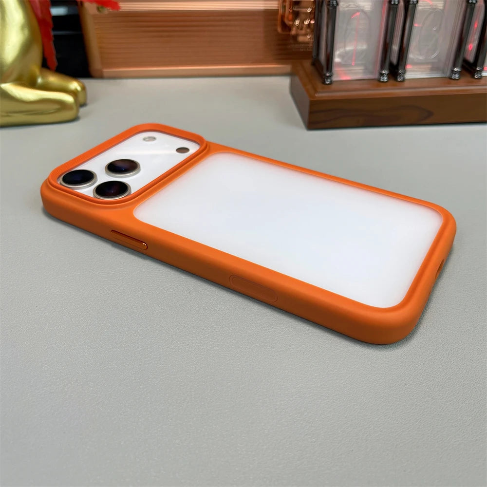 Rugged iPhone Case — Magnetic Shockproof Matte Hybrid Armor Cover with Camera Protection, Active Touch Buttons and Anti-Fingerprint Hard Shell