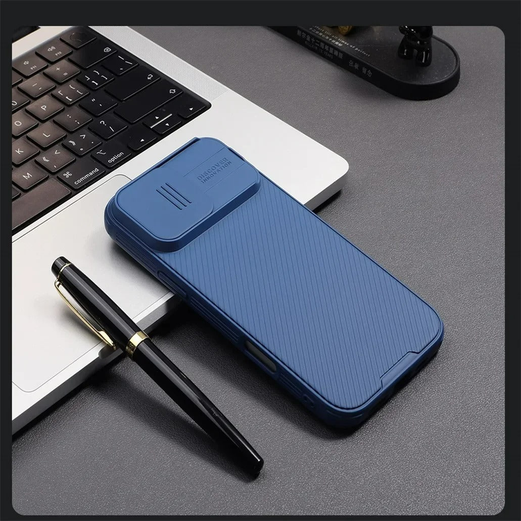 Rugged iPhone Case — CamShield Pro Magnetic Cover with Sliding Camera Protection, Tough TPU+PC Shell and Durable Shockproof Design