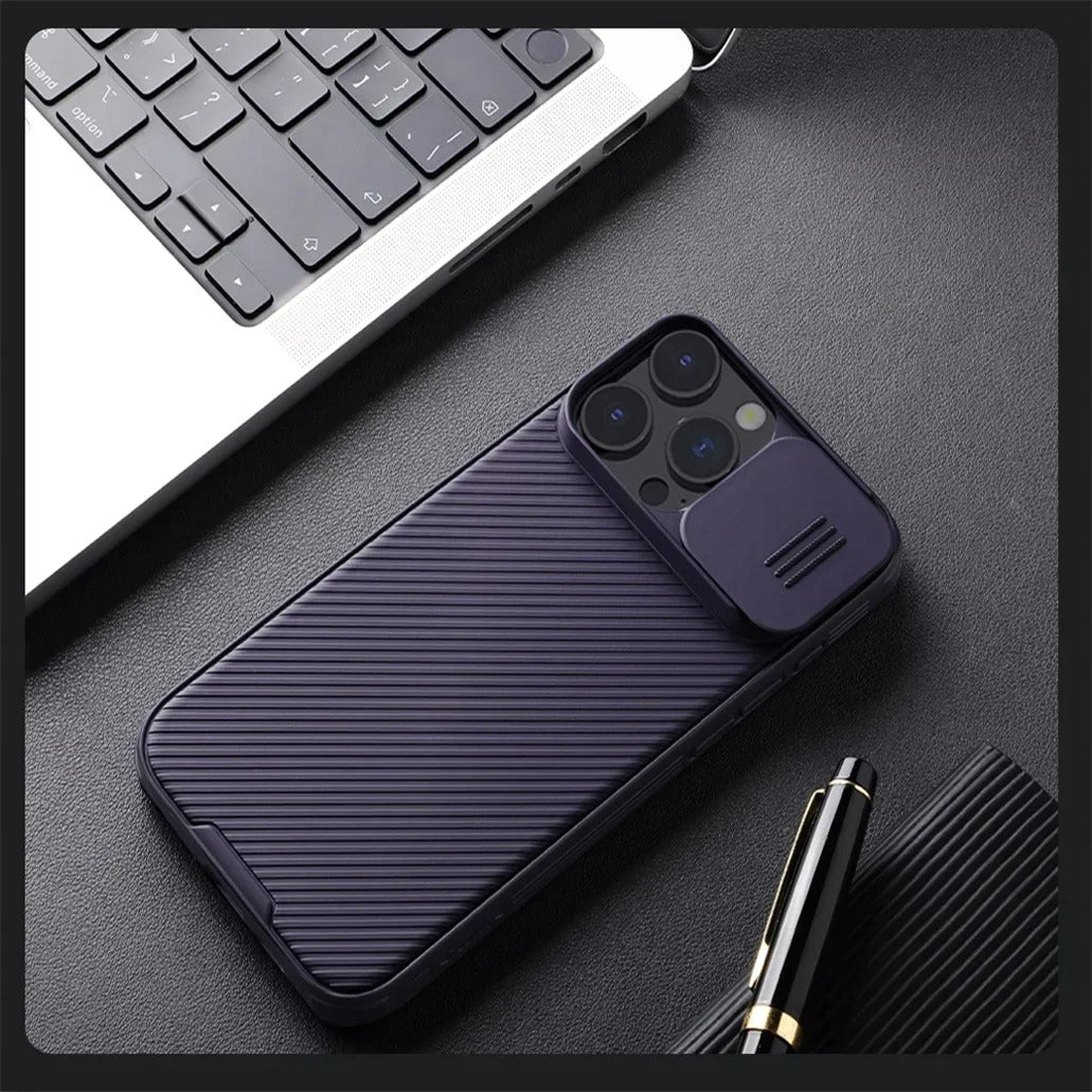 Rugged iPhone Case — CamShield Pro Magnetic Cover with Sliding Camera Protection, Tough TPU+PC Shell and Durable Shockproof Design