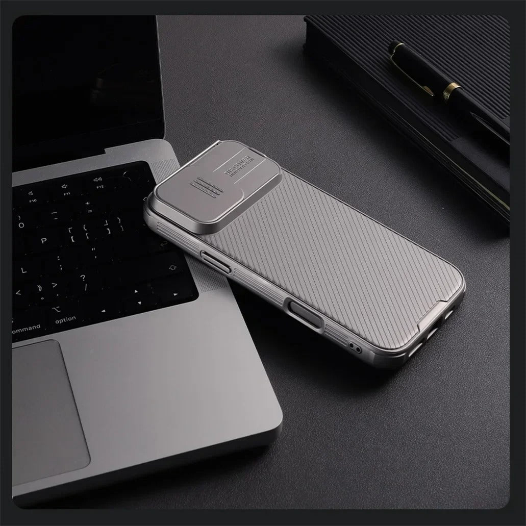 Rugged iPhone Case — CamShield Pro Magnetic Cover with Sliding Camera Protection, Tough TPU+PC Shell and Durable Shockproof Design