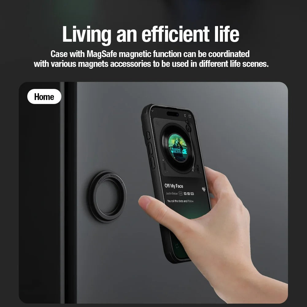 Rugged iPhone Case — CamShield Pro Magnetic Cover with Sliding Camera Protection, Tough TPU+PC Shell and Durable Shockproof Design