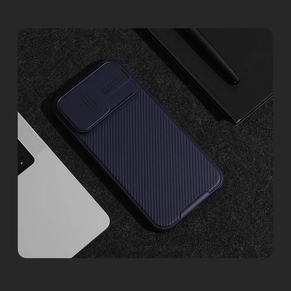 Rugged iPhone Case — CamShield Pro Magnetic Cover with Sliding Camera Protection, Tough TPU+PC Shell and Durable Shockproof Design