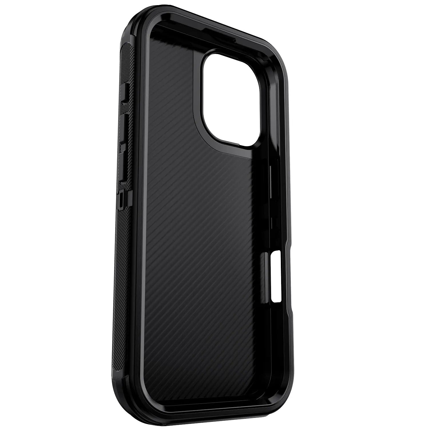 Rugged iPhone Case — Heavy-Duty 3-Layer Hybrid Protective Cover with Shockproof Hard PC Design and Matte Anti-Fingerprint Finish