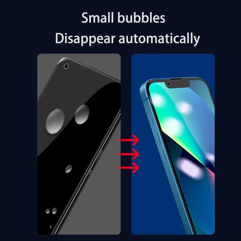 Ultra-Slim iPhone Hydrogel Screen Protector – Flexible Full Cover Protective Film with Smooth Touch Feel, Scratch Resistance & Impact-Absorbing Display Protection