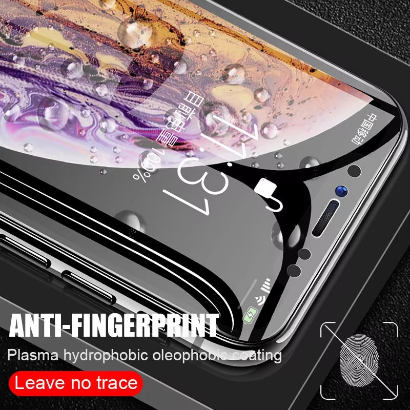 Ultra-Slim iPhone Hydrogel Screen Protector – Flexible Full Cover Protective Film with Smooth Touch Feel, Scratch Resistance & Impact-Absorbing Display Protection
